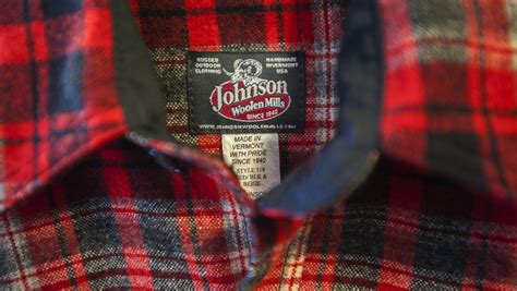 Johnson woolen mills vermont - For over 180 years, Johnson Woolen Mills has produced top quality wool outerwear, including shirts, jackets, pants, and wool accessories proudly made in the USA. Skip to content ... Johnson, VT 05656. Factory Store Hours. Monday - Saturday 9am - 5pm. Sunday - 10am - 5pm. Questions? Call Us At: 802-635-2271. Subscribe to our emails.